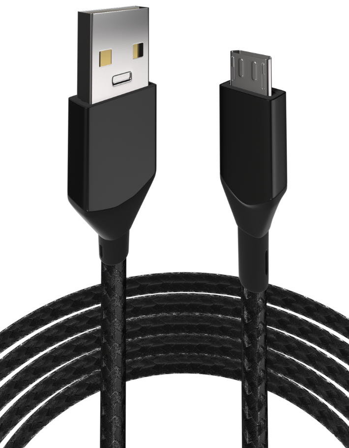 3 FT MICRO USB TO USB TYPE A CABLE (AMPSENTRIX) (INFINITY)