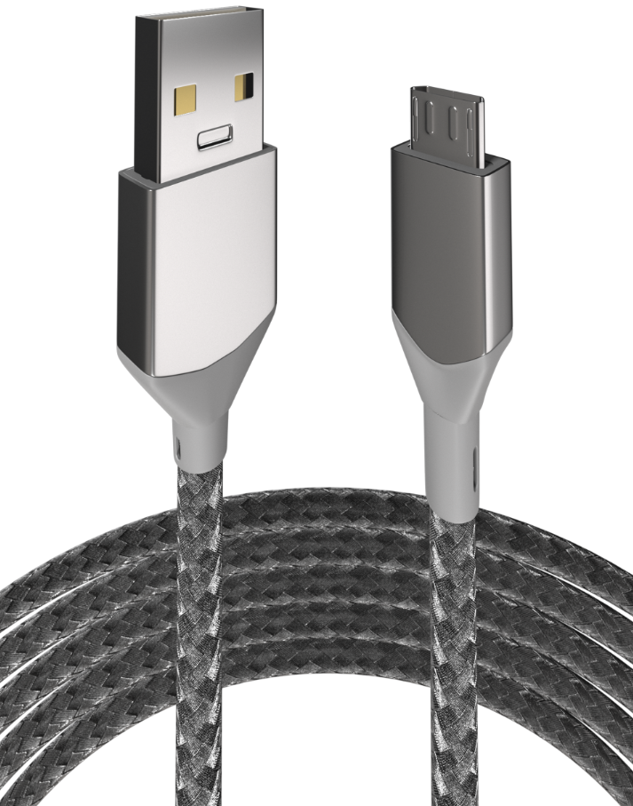 6 FT MICRO USB TO USB TYPE A CABLE (AMPSENTRIX) (INFINITY)